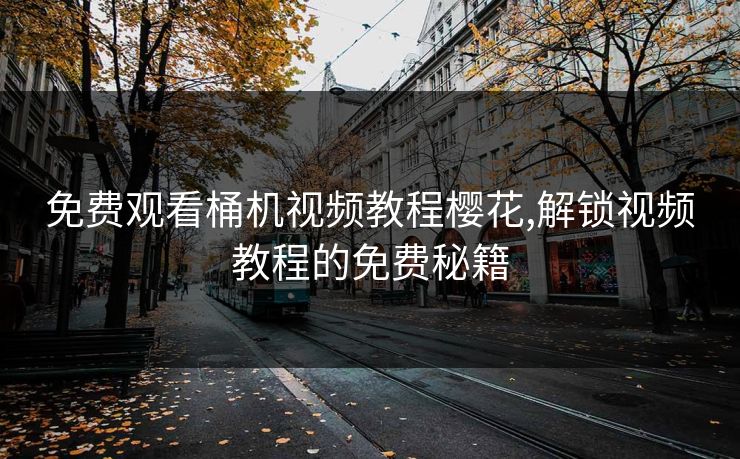 免费观看桶机视频教程樱花,解锁视频教程的免费秘籍